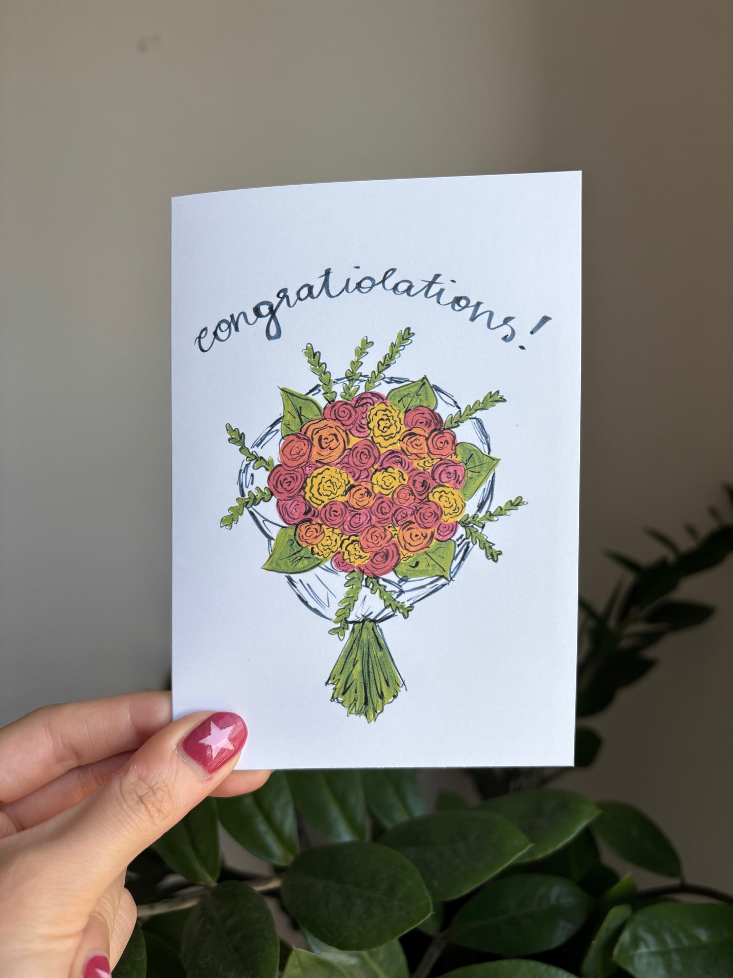 Congratulations- Greeting Card