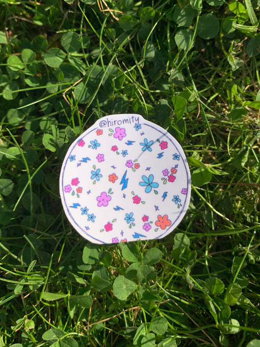 Flower Globe - Sticker
