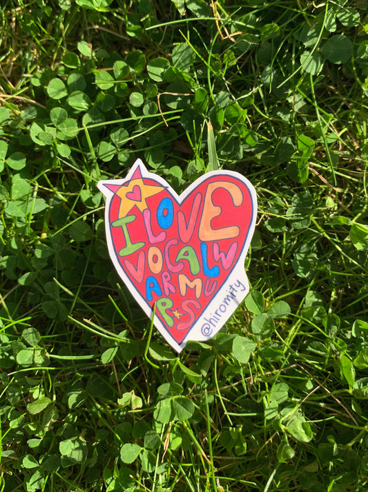 Vocal warm up - Sticker