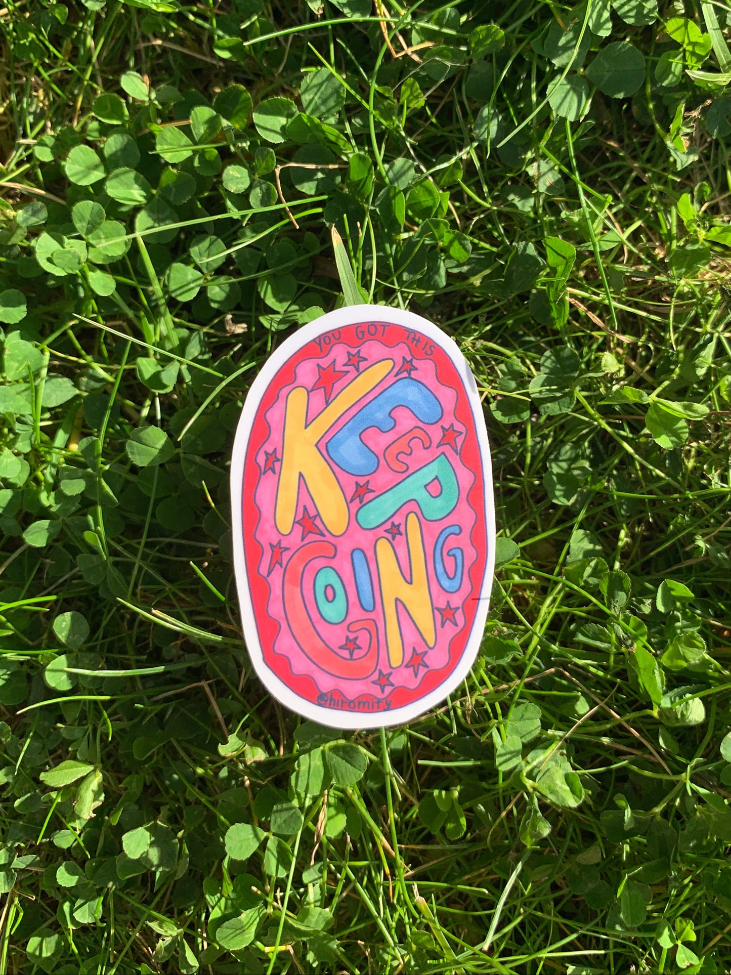 Keep going - Sticker