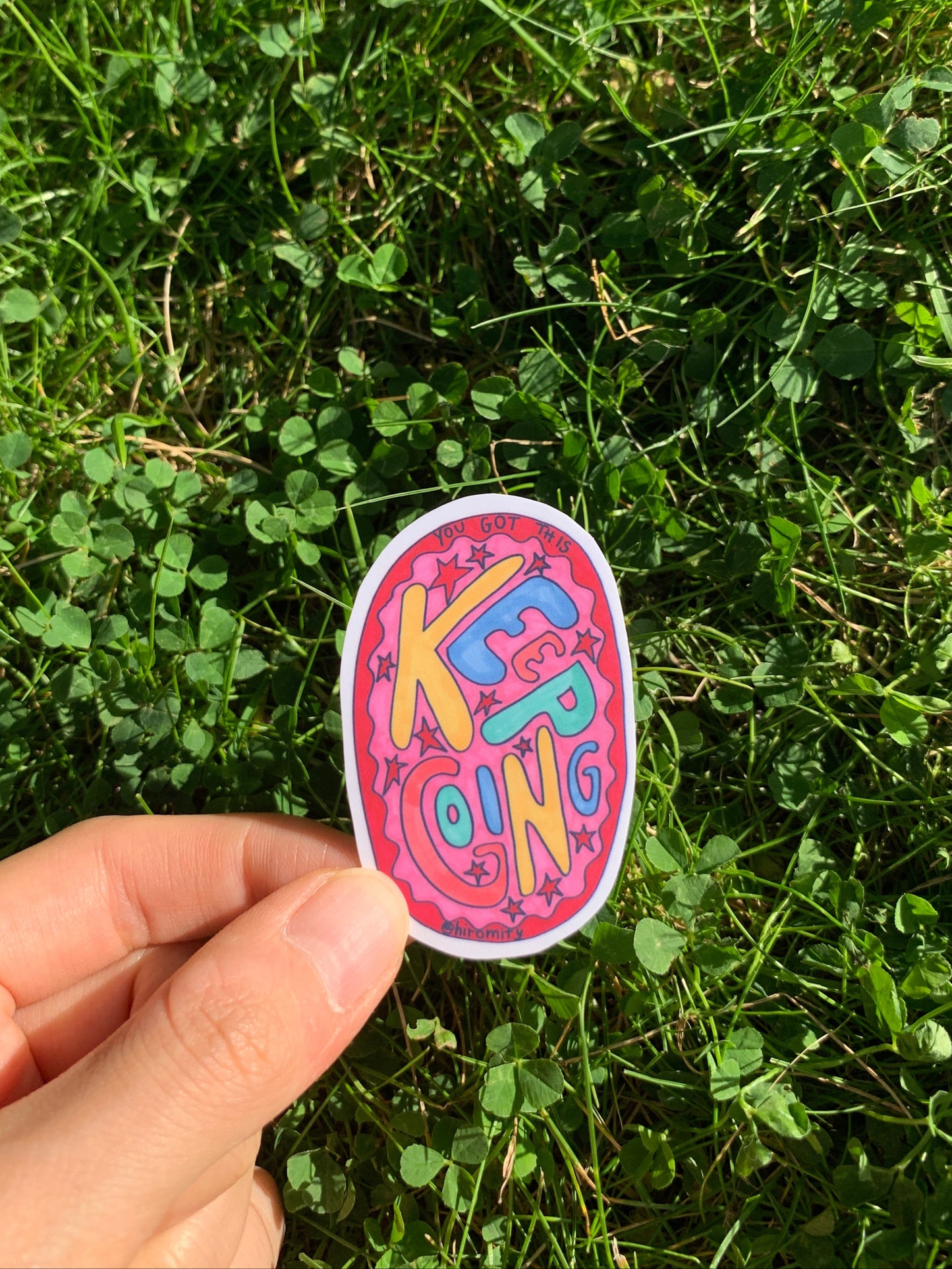 Keep going - Sticker