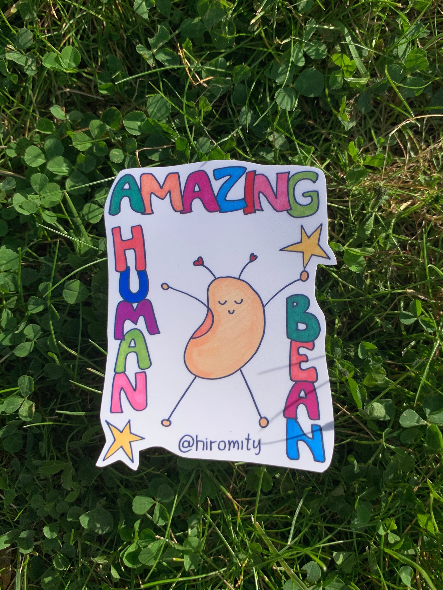 Amazing human bean - Sticker