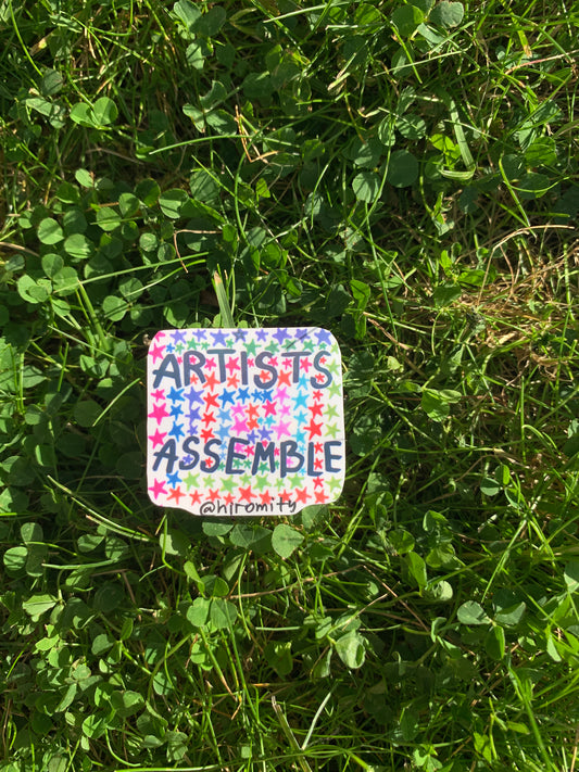 Artist Assemble - Sticker