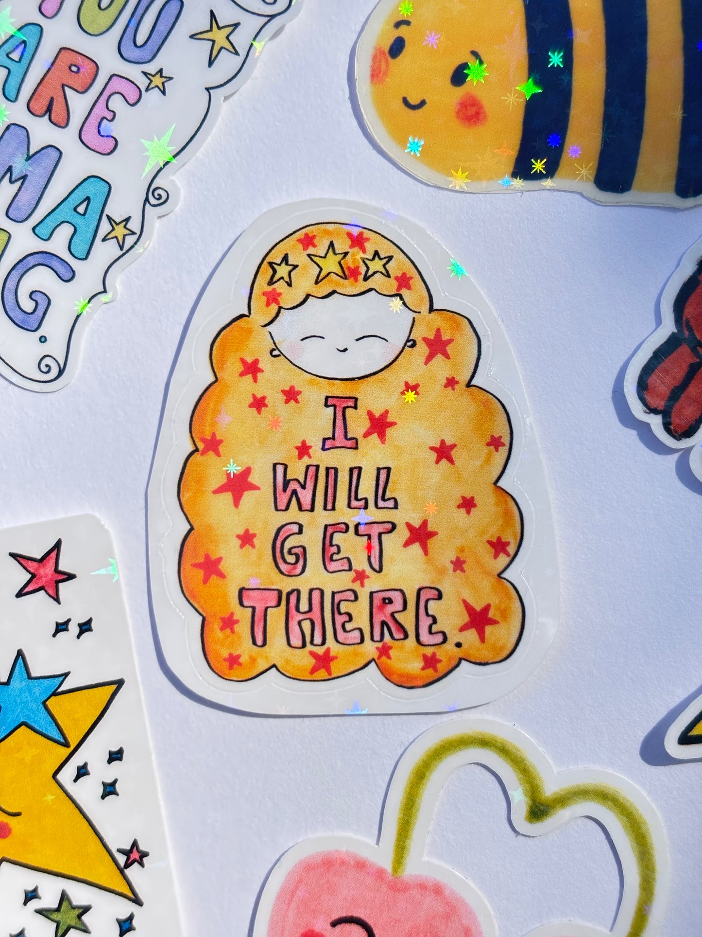 I Will Get There - Sticker
