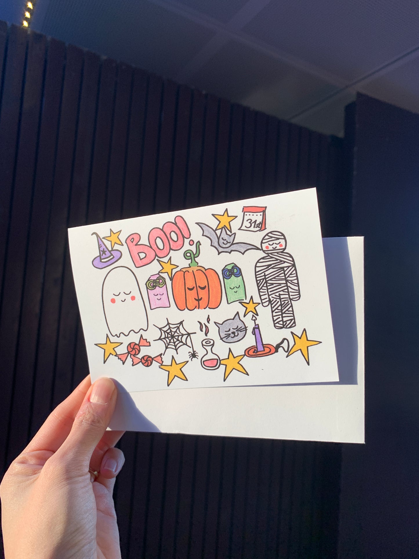 Halloween- Greeting Card
