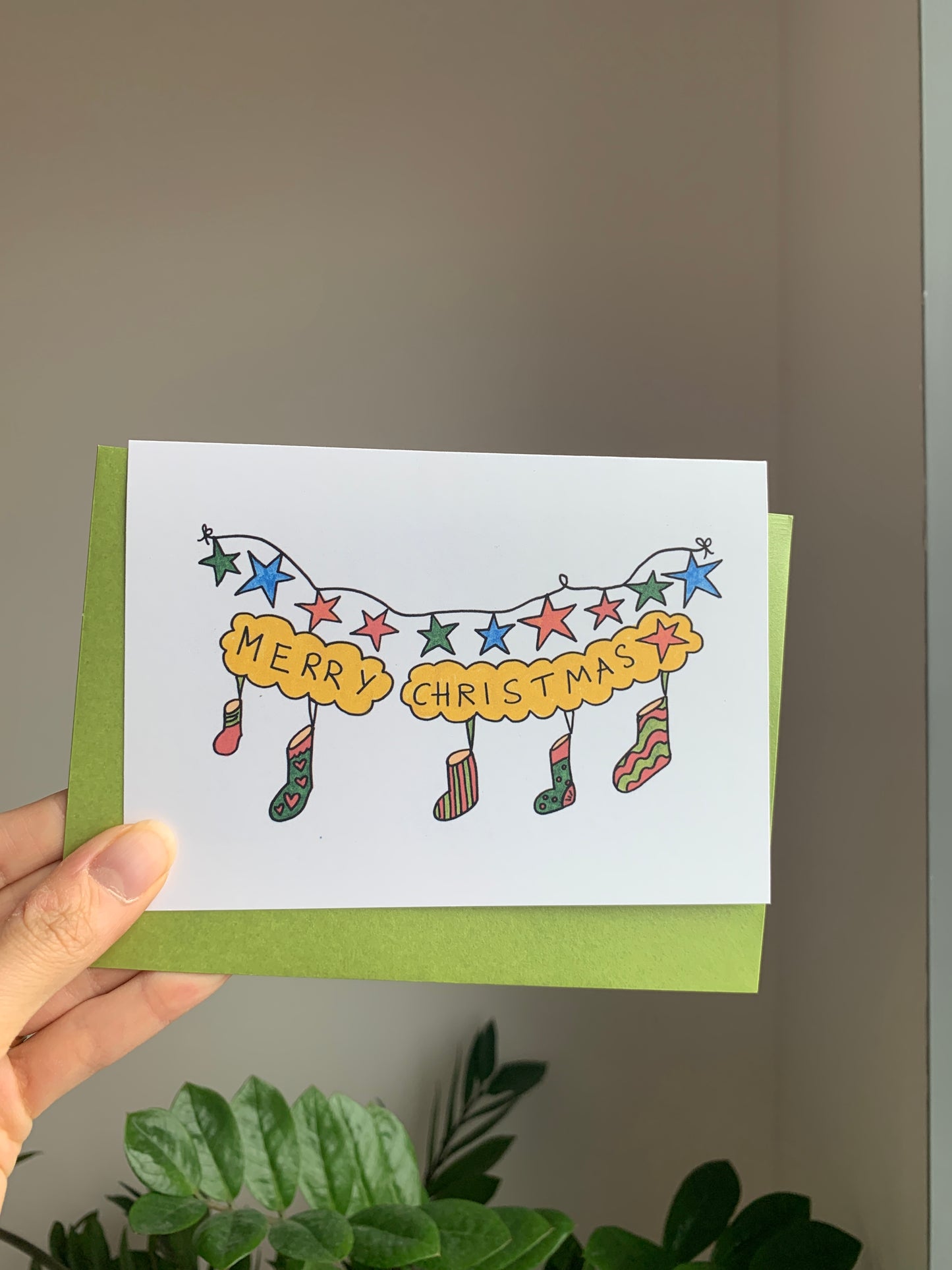 Merry Christmas- Greeting Card