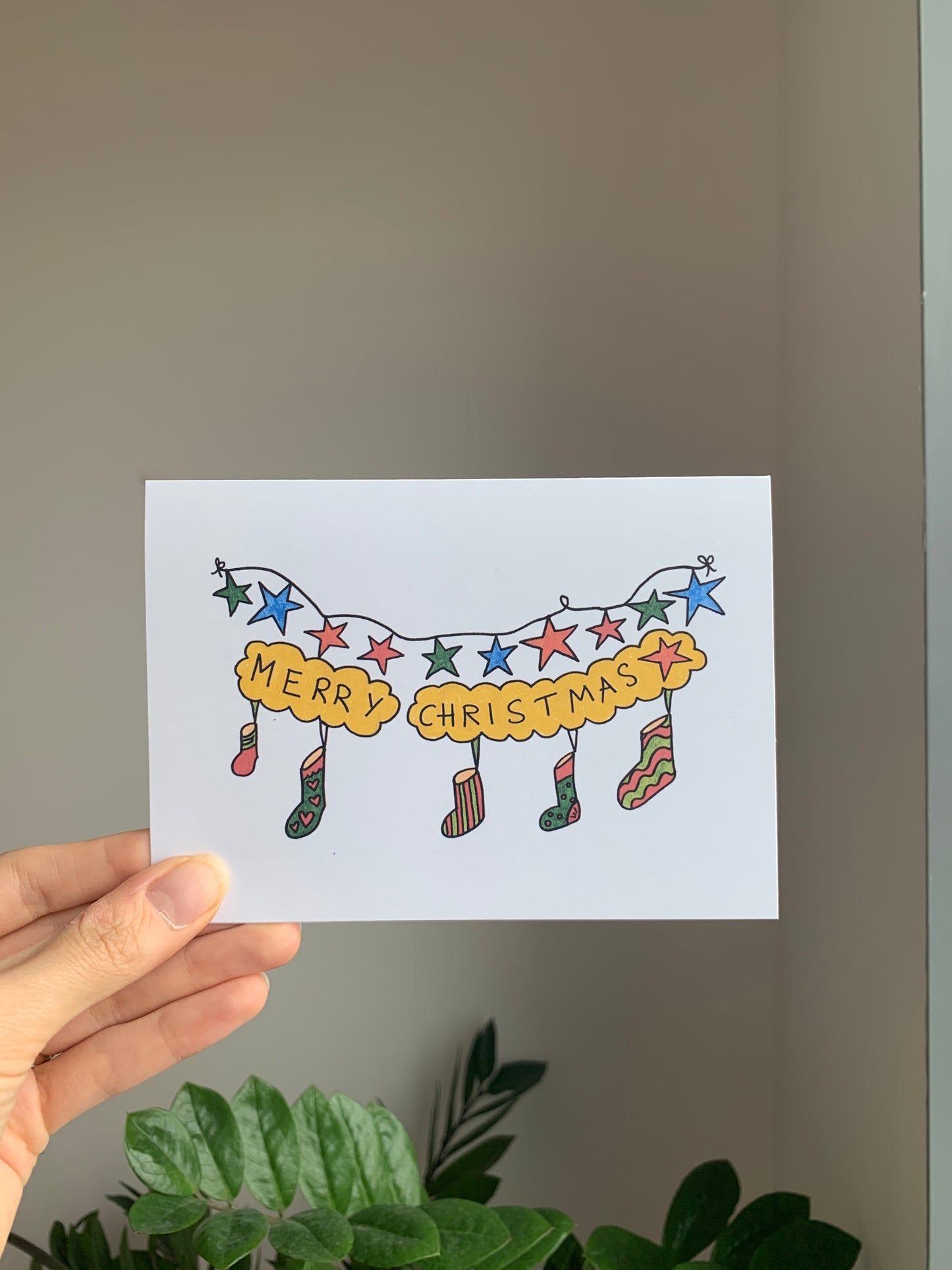 Merry Christmas- Greeting Card