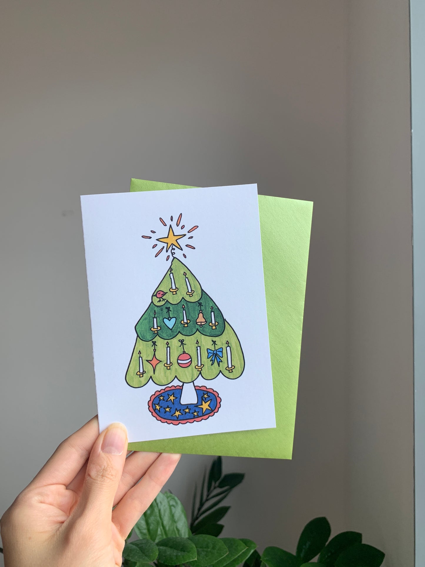 Christmas Tree- Greeting Card
