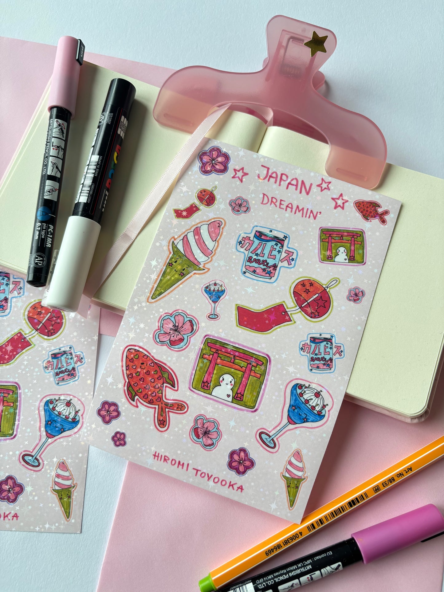 Japan Dreamin' - Sticker Sheet