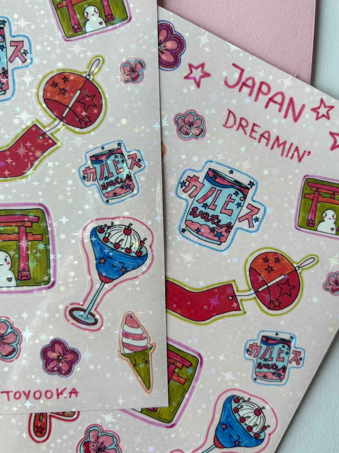 Japan Dreamin' - Sticker Sheet