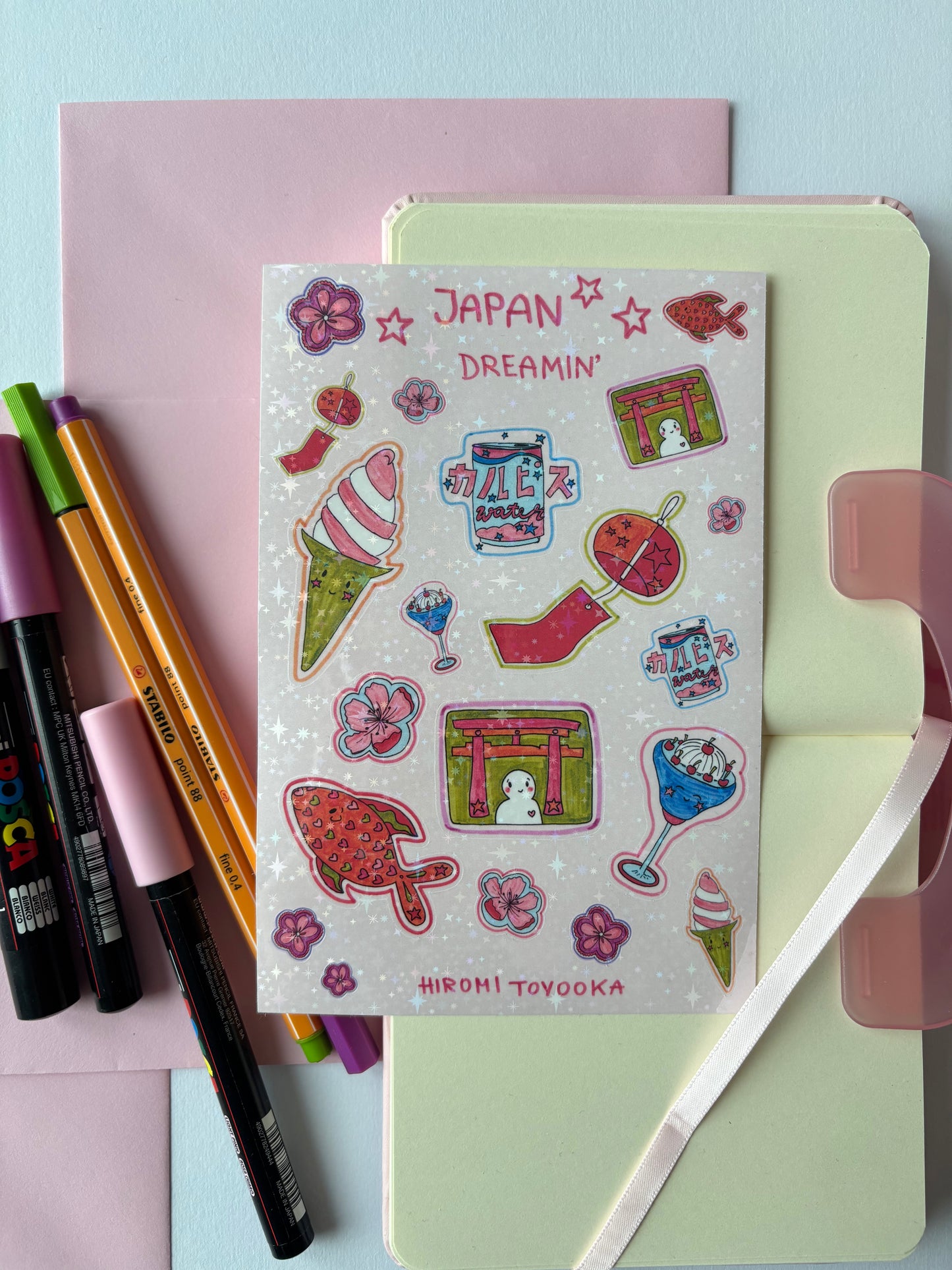 Japan Dreamin' - Sticker Sheet