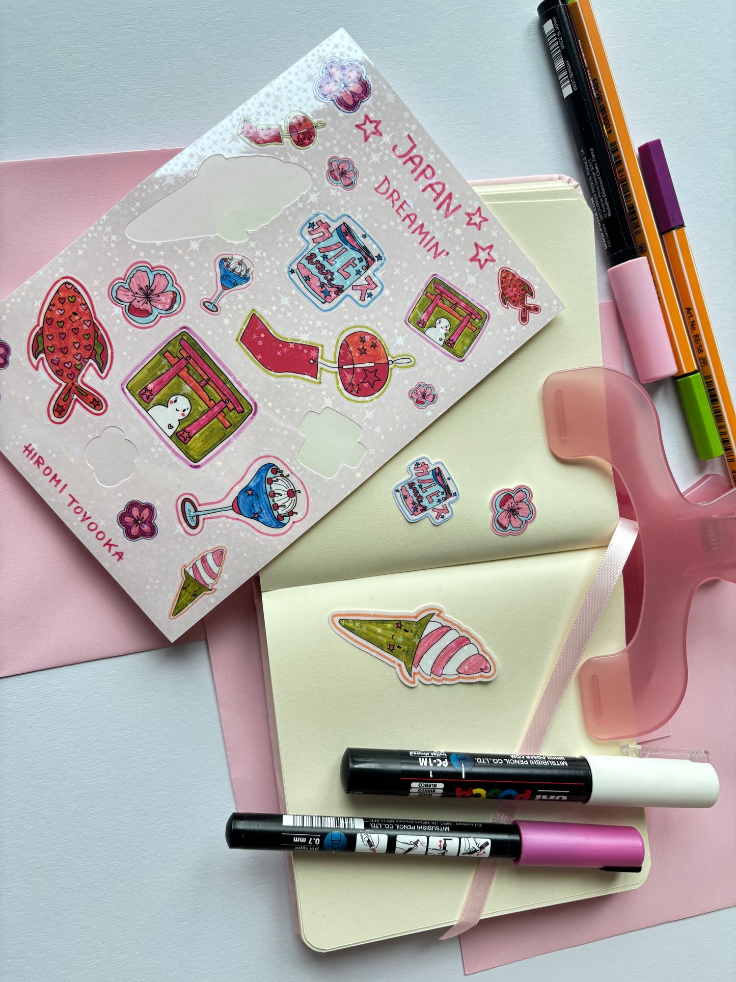 Japan Dreamin' - Sticker Sheet
