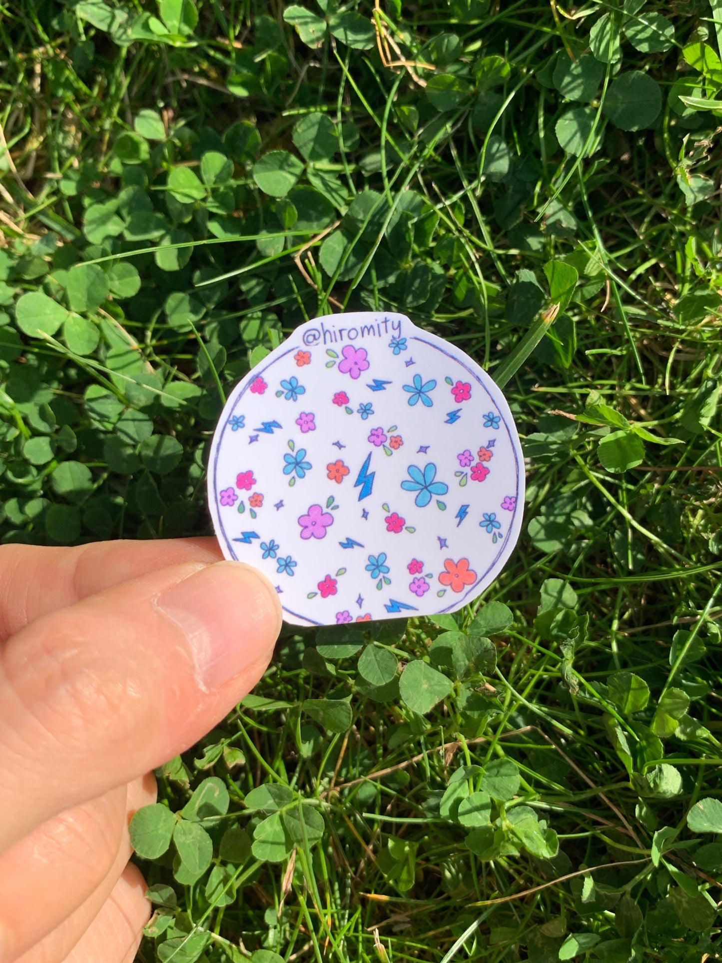 Flower Globe - Sticker