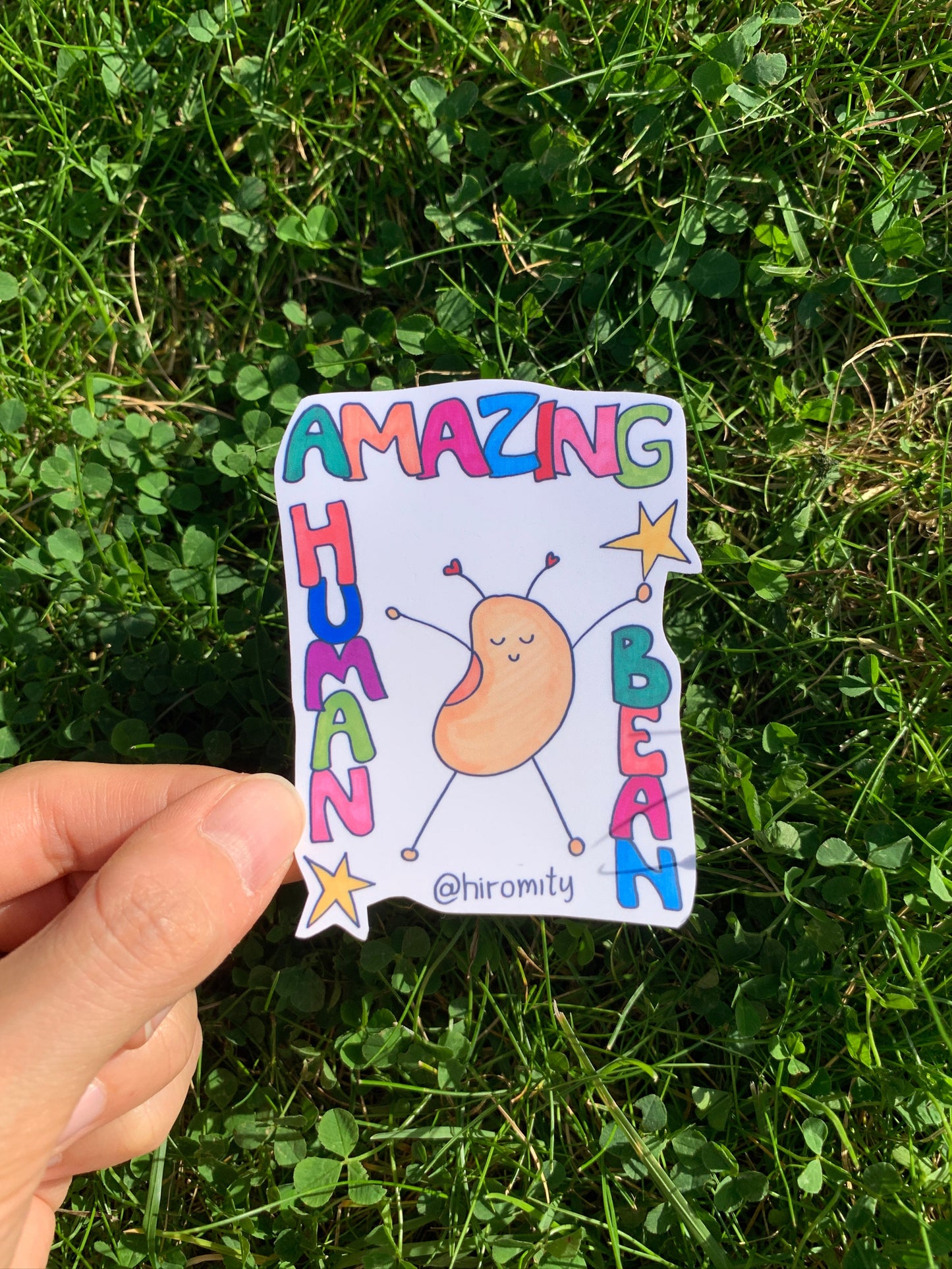 Amazing human bean - Sticker