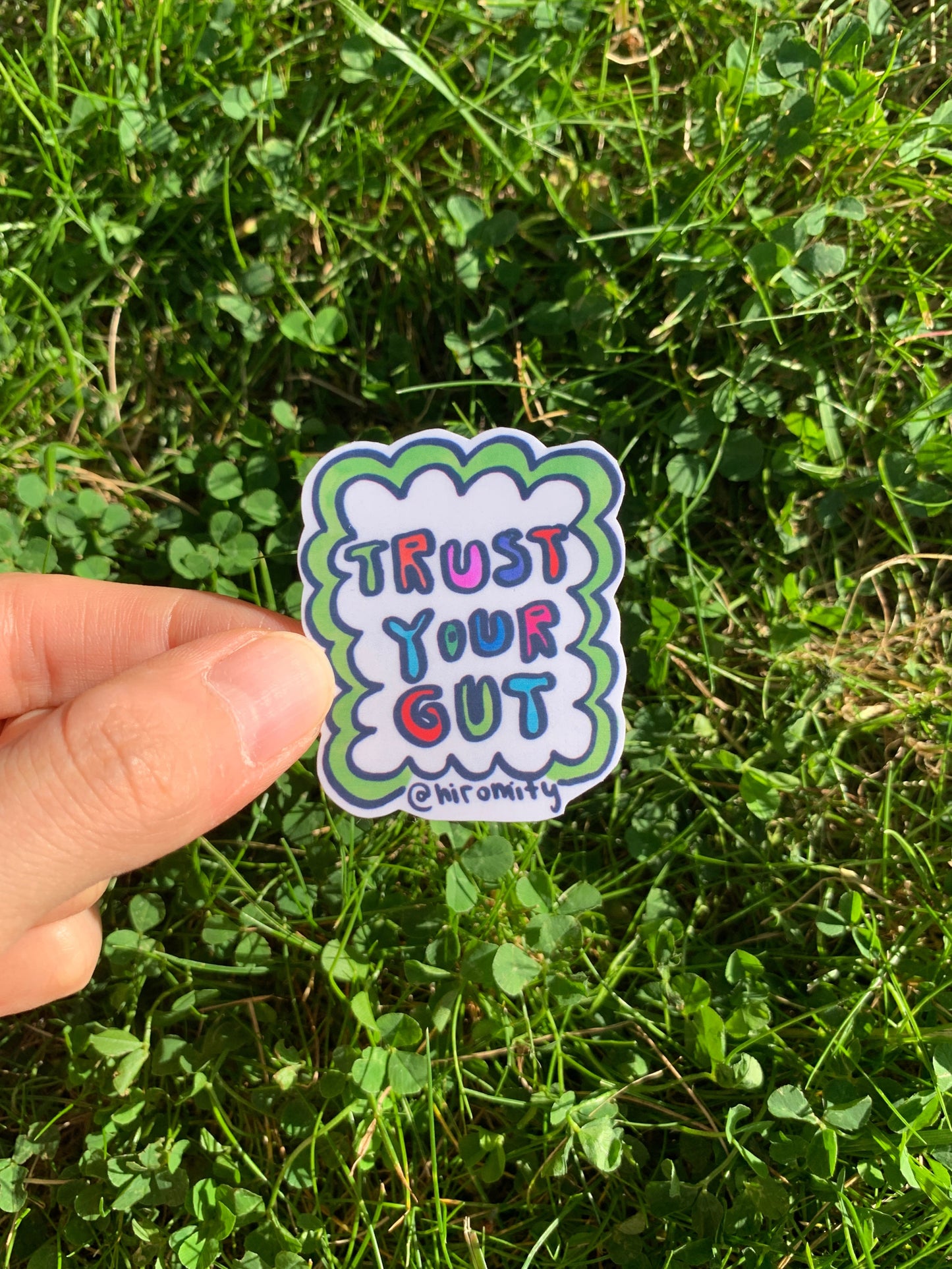 Trust your gut - Sticker