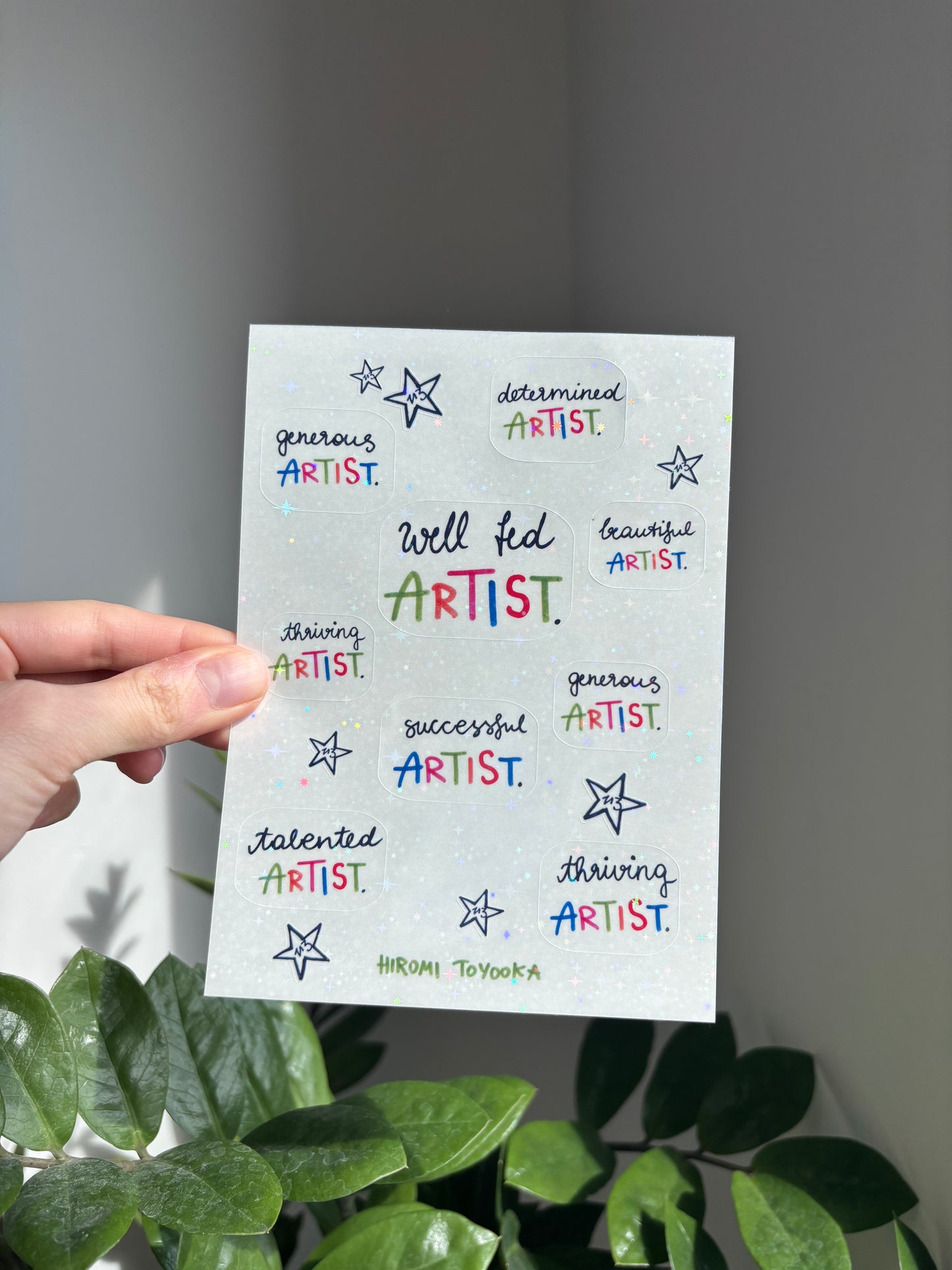 Artist - Sticker Sheet