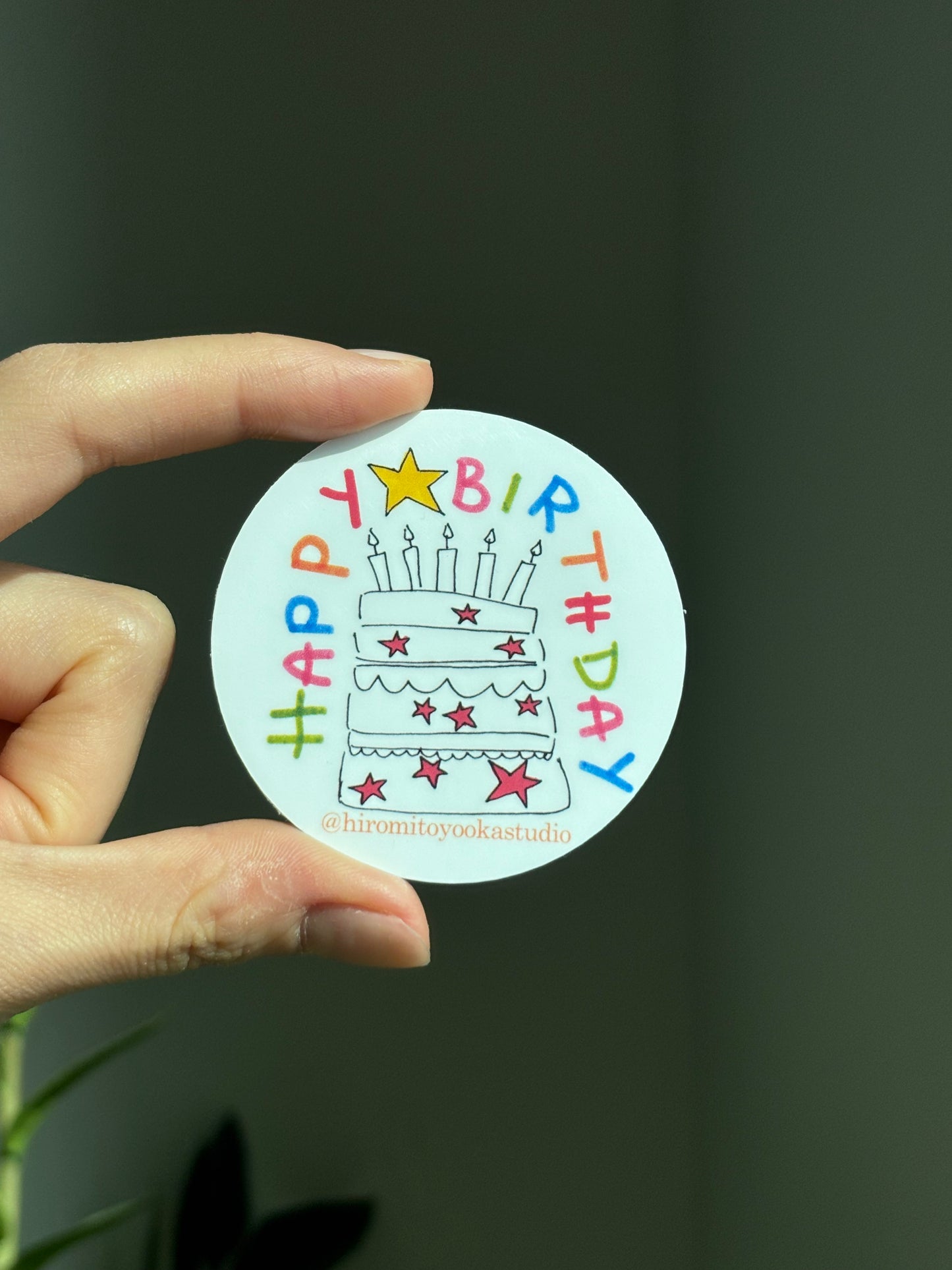 Happy Birthday - Sticker