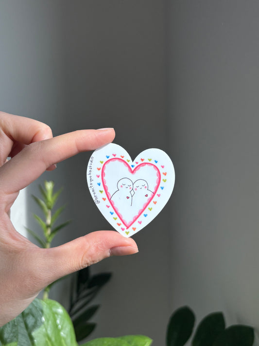 Love Heart - Sticker