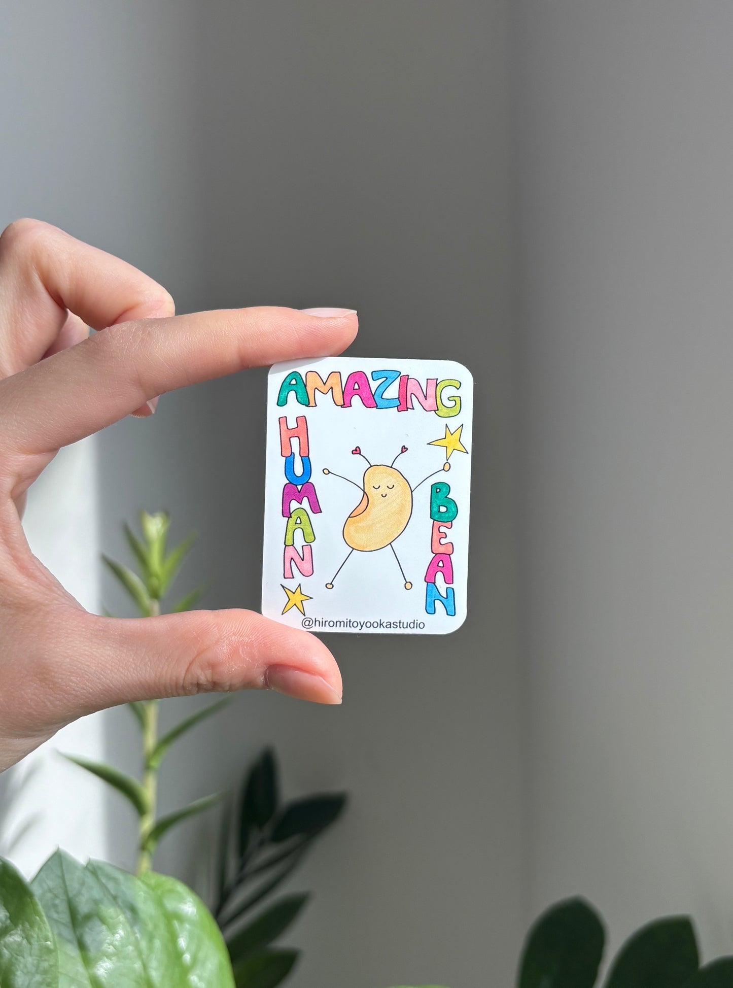 Amazing human bean - Sticker