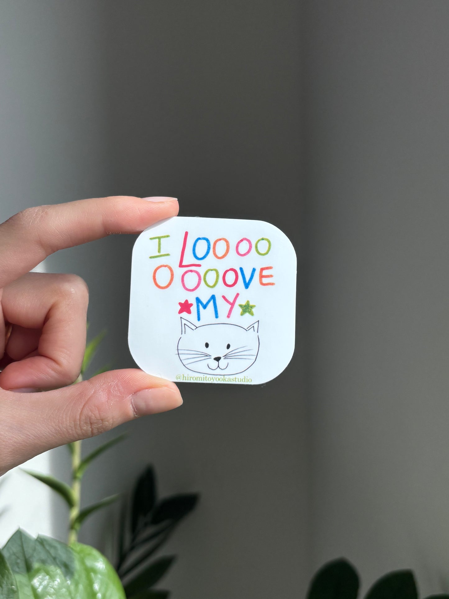 Cat - Sticker