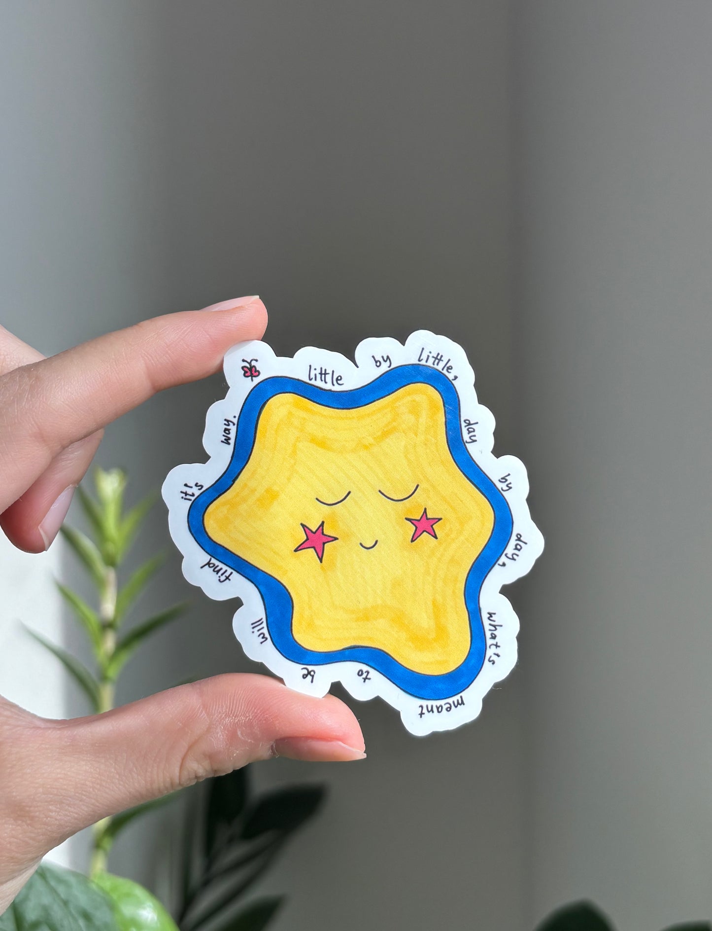 Little By Little Blob - Sticker