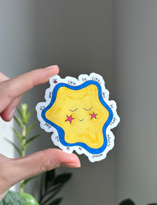 Yellow Blob - Sticker