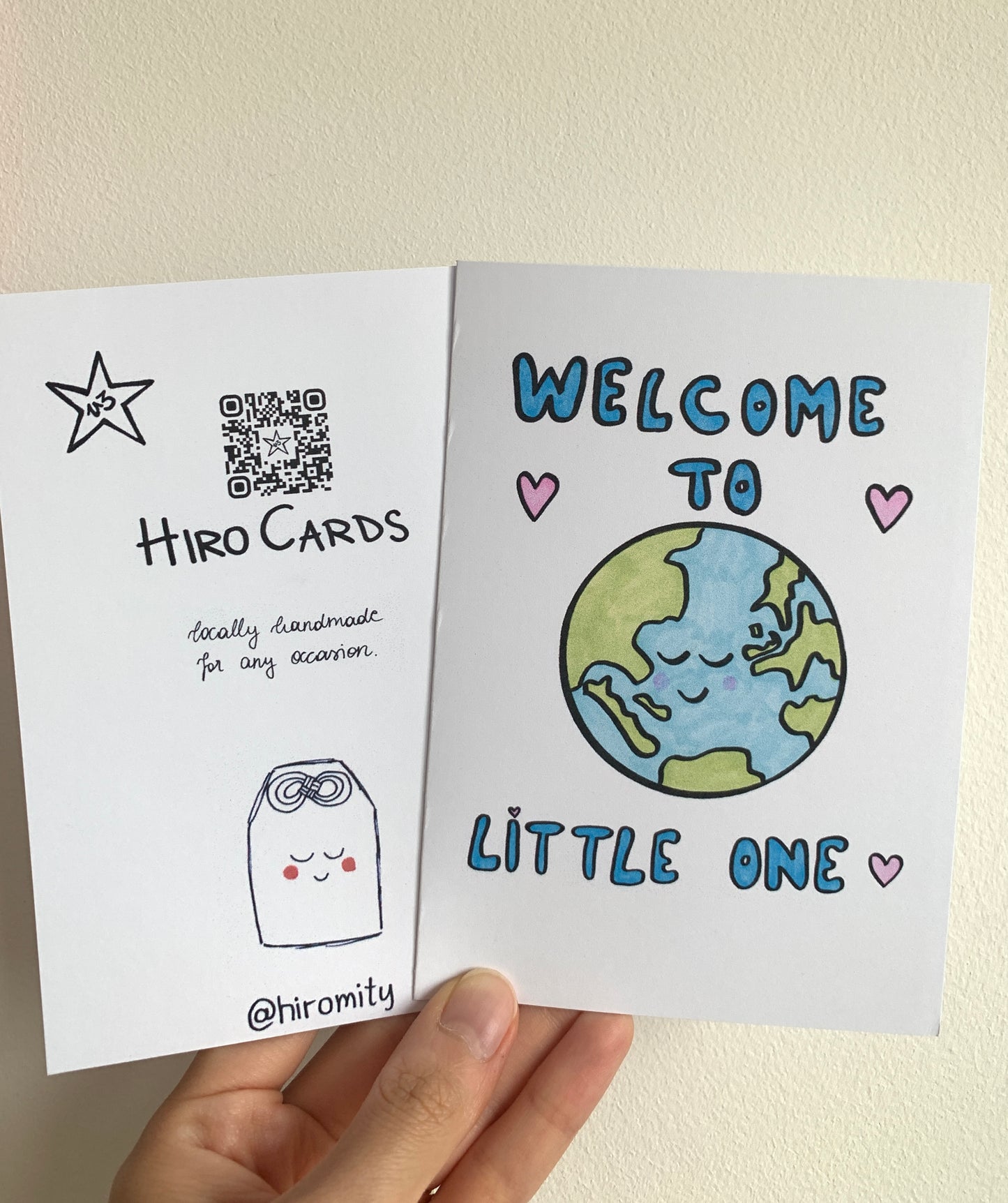 Welcome to Earth Little One - Greeting Cards