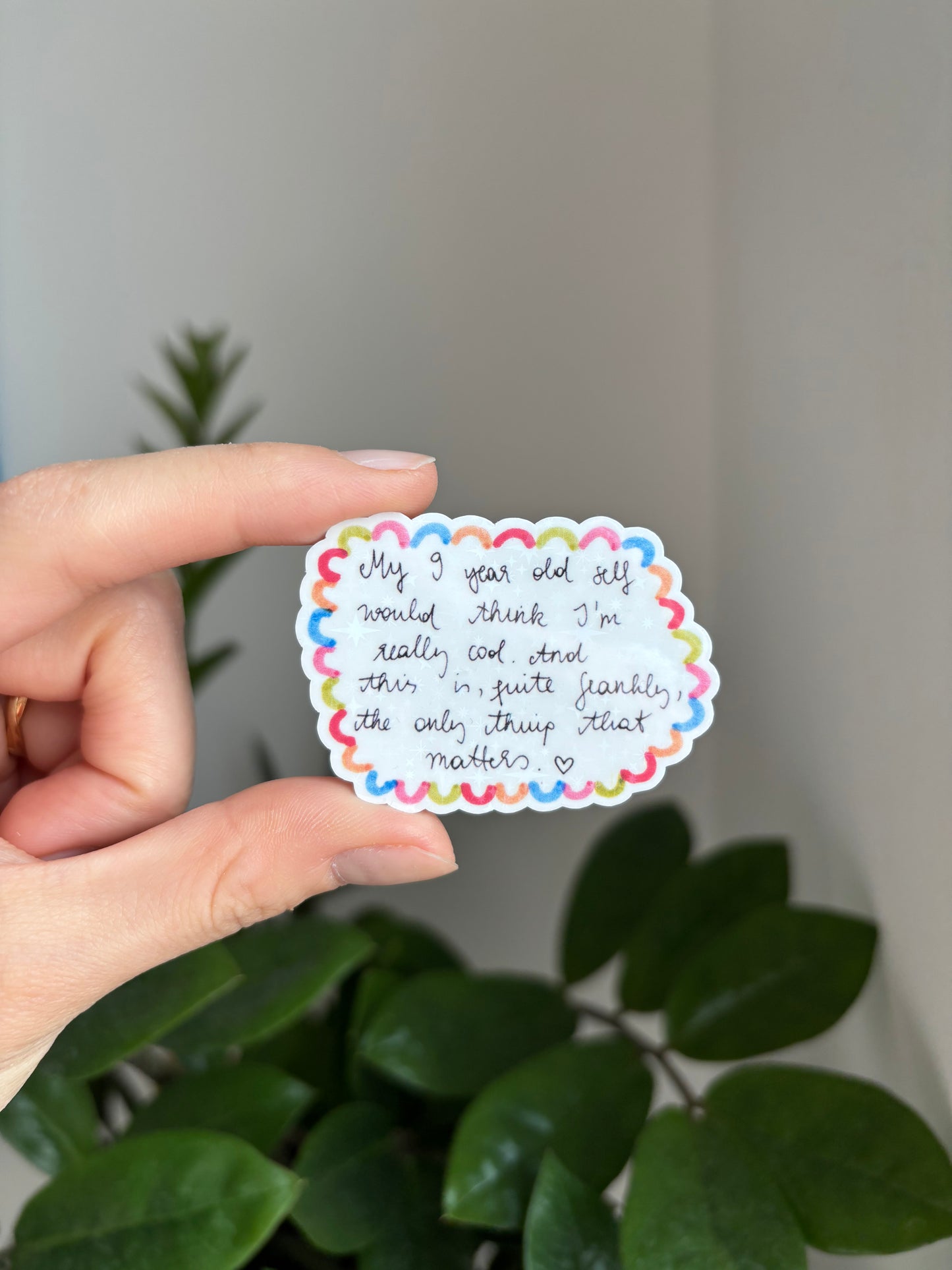 The Only Thing That Matters - Sticker