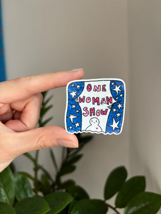 One Woman Show - Sticker