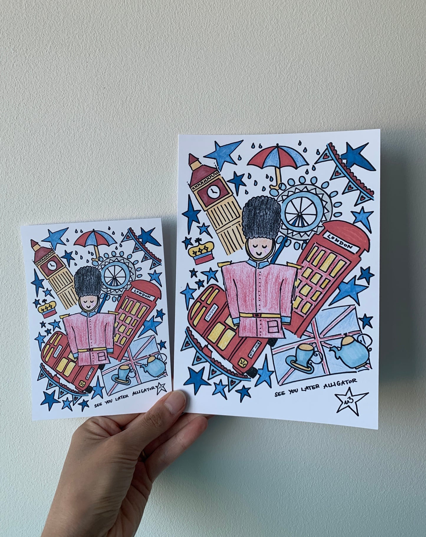 London print - A6