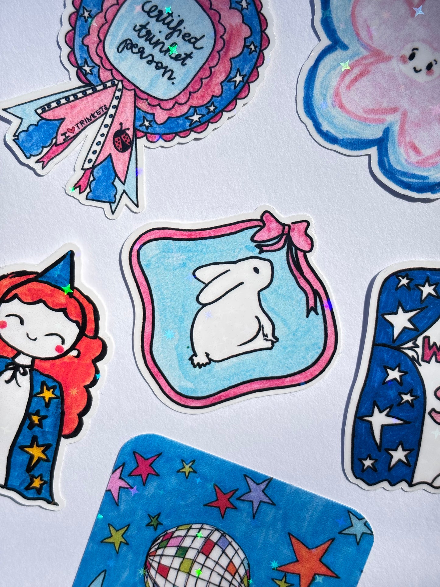 White Bunny - Sticker