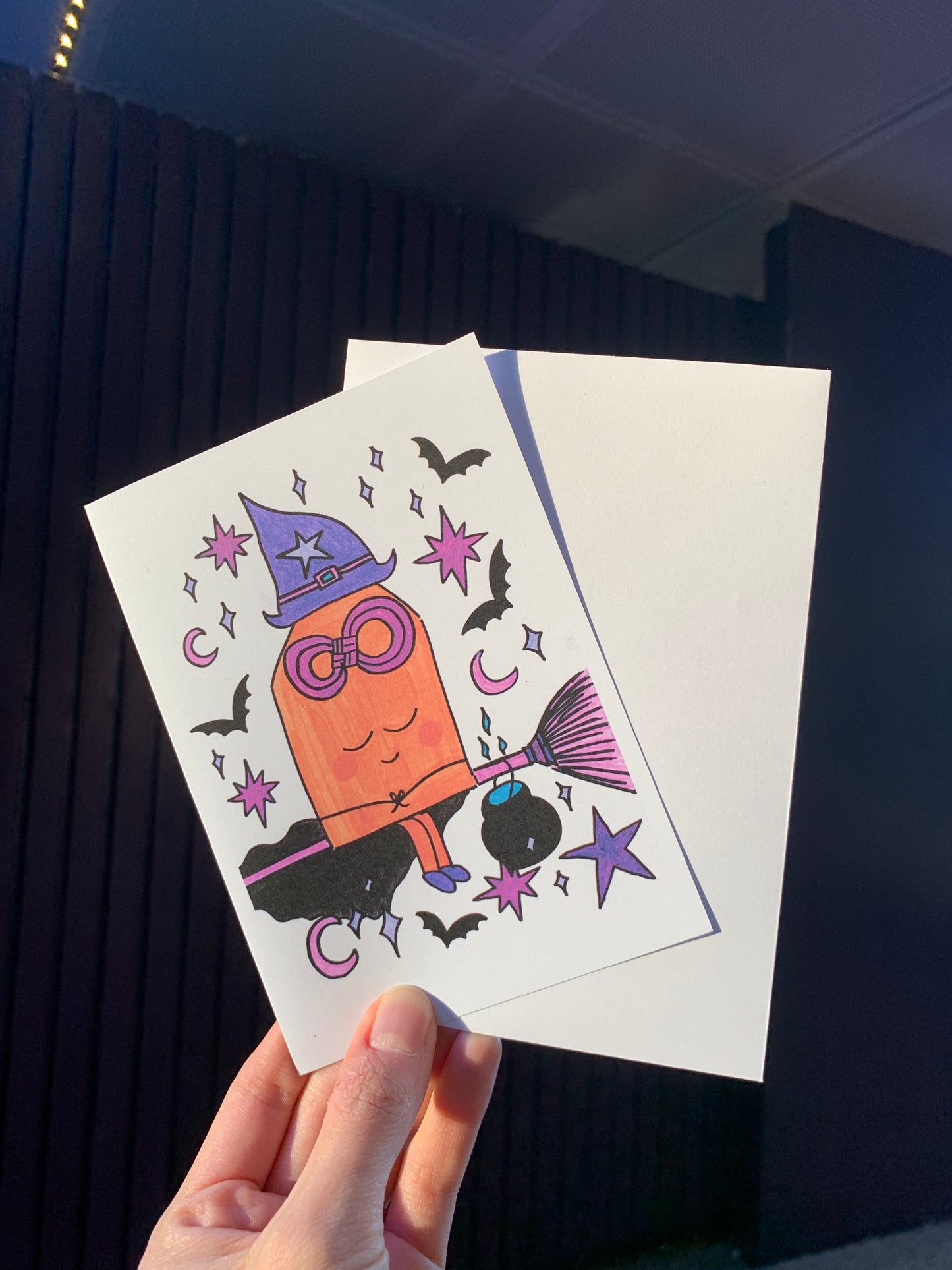 Witch- Greeting Card
