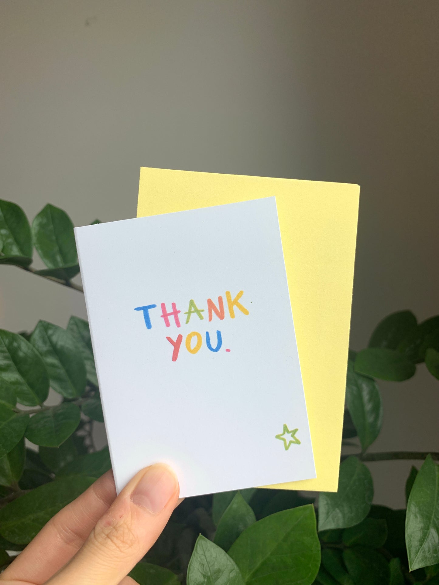 Thank You- Mini Greeting Card