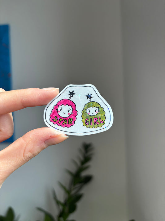 Star Girl Duo - Sticker