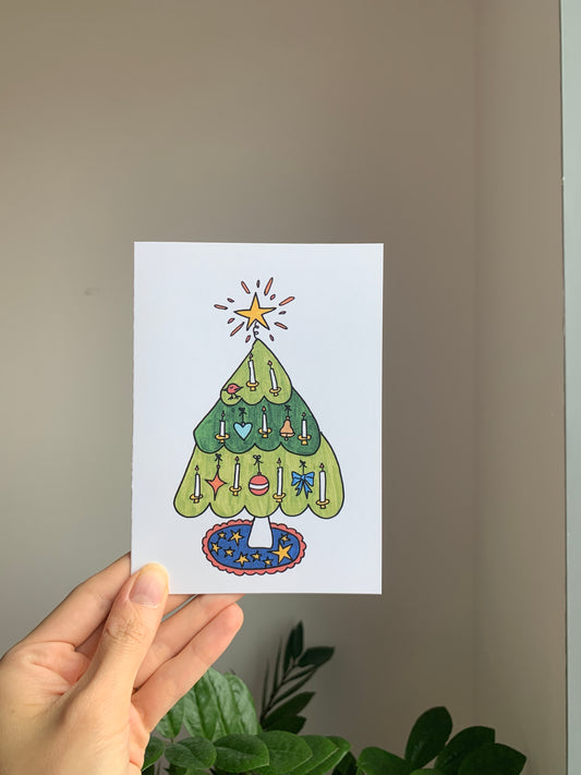 Christmas Tree- Greeting Card