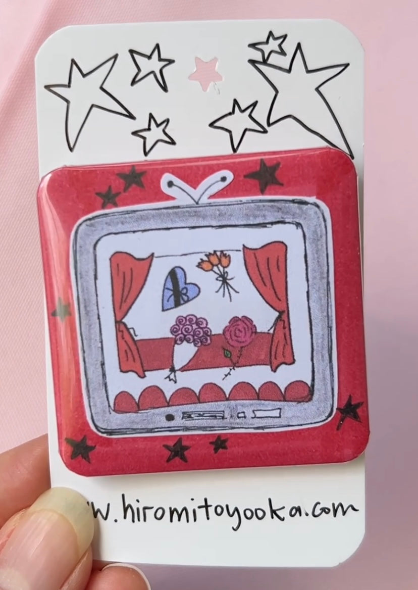 Theatre - Portable Artwork Bagde
