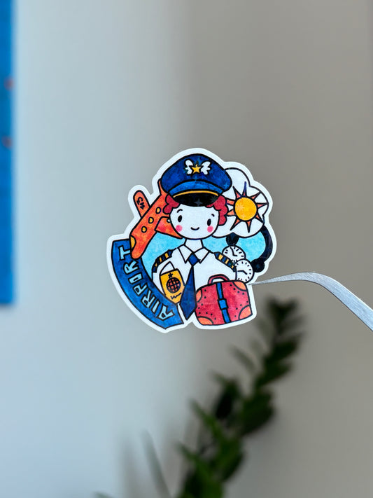 Captain - Sticker