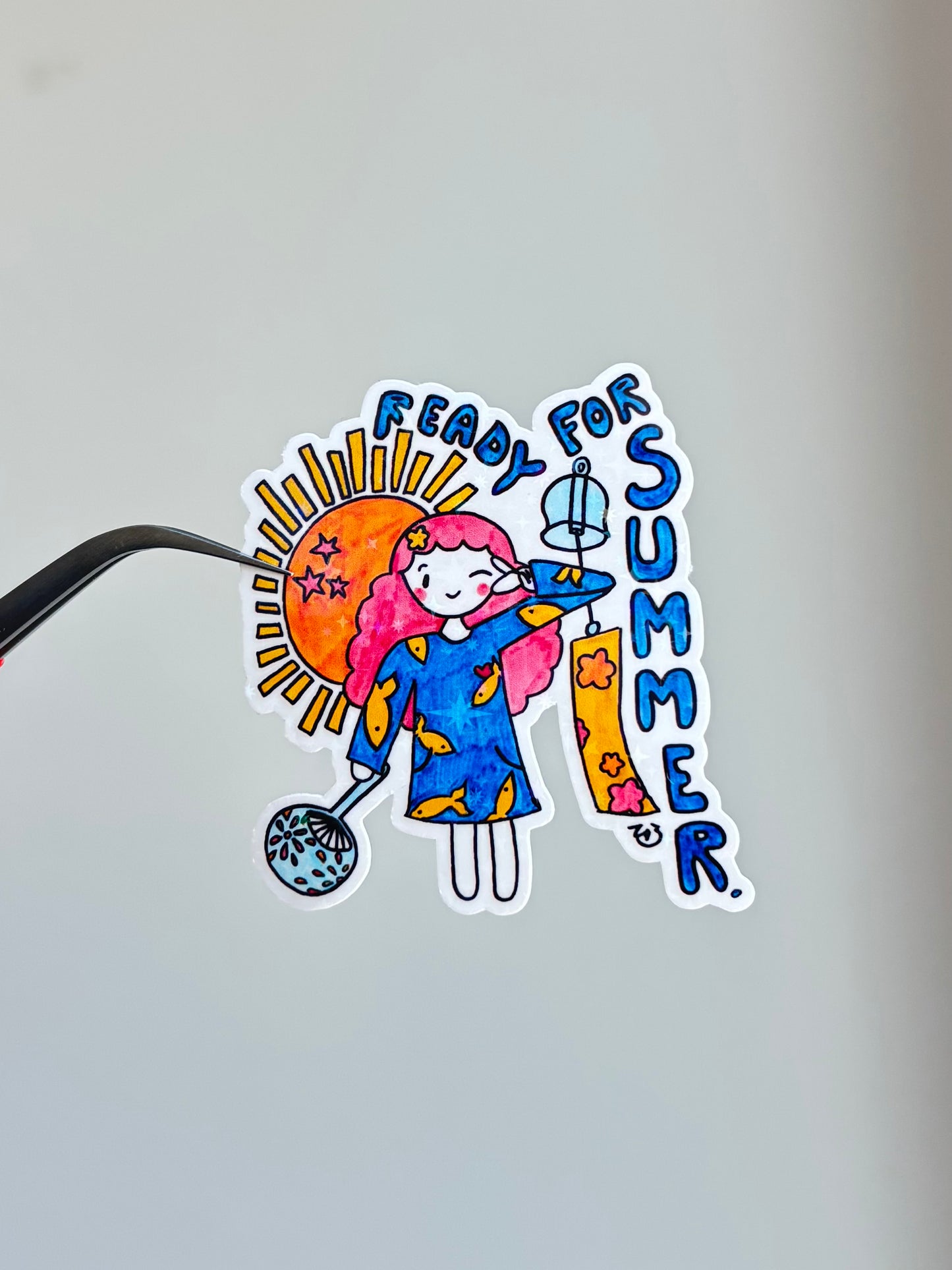 Ready For Summer- Sticker