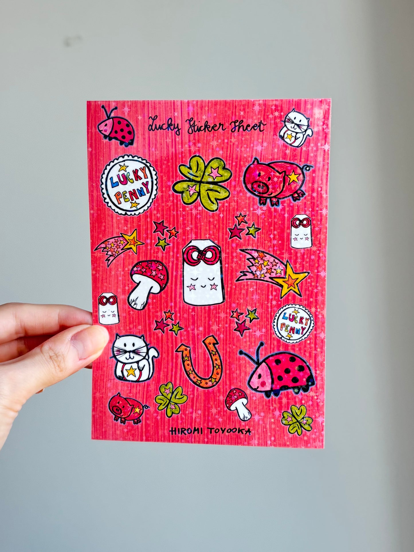 Lucky - Sticker Sheet