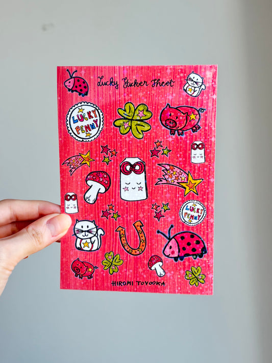 Lucky - Sticker Sheet