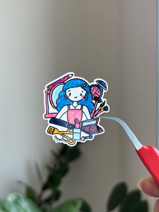 Make-Up Artist - Sticker
